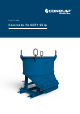 Conquip Concrete Forklift Skip 500 User Manual