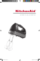 KitchenAid KHM72 Series Manual