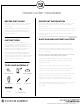 Signature Hardware CEDAR CLOSET ORGANIZER Installation Instructions