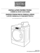 Maytag W10277179A Installation Instructions Manual