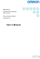 Omron EQUO Series User Manual
