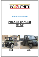 Kolpin POLARIS RANGER 800 XP Series Installation Instructions Manual