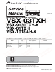 Pioneer VSX-03TXH Service Manual