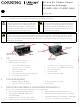 CORNING Lanscape Solutions CLSSC-03U Manual