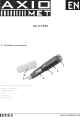 AXIOMET AX-DT200 Manual