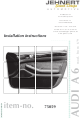 JEHNERT SOUND DESIGN 75059 Installation Instructions & Owner's Manual