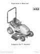 Briggs & Stratton Legacy XL Operator's Manual