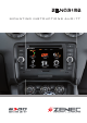 ZENEC E GO ZE-NC3152 Mounting Instructions