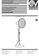 Vortice GORDON C 40 Instruction Booklet