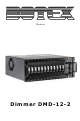 Botex DMD-12-2 Manual