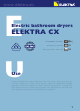 ELEKTRA CX 900c Installation Manual