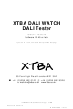 xtba DALI WATCH Manual