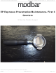 modbar EP Espresso Series Manual