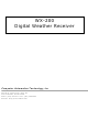 Computer Automation Technology WX-200 Manual