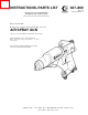 Graco A Series Instructions-Parts List Manual