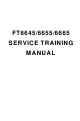 Ricoh FT6645 Service Training Manual