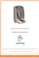 SPL SUPREME SPBSEAT50 Installation And Operation Instructions