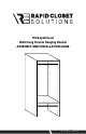 Rapid Closet Solutions 110 Assembly And Installation Manual