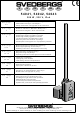 Svedbergs 54043 Manual