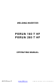 Alfa Network PERUN 160 T HF Operating Manual