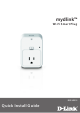 D-Link Mydlink DSP-W215 Quick Install Manual