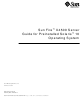 Sun Microsystems Sun Fire X4500 Manual