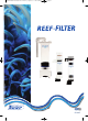 TMC Aquarium REEF-FILTER 50 Instructions For Installation And Use Manual