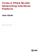 Xilinx Virtex-5 FPGA ML550 User Manual
