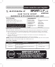 Scosche SPORTCLIP AIR HFBT300 Manual