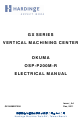 Hardinge GX OKUMA OSP-P200M-R Electrical Manual