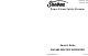 Sunbeam GCSBHS-200 Owner's Manual