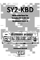 CHD Elektroservis SY2-KBD Installation Manual