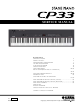 Yamaha CP33 Service Manual