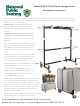 National Public Seating 42-8 Table/Chair Storage Truck Assembly Instructions
