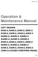 Daewoo D35S-2 Operation & Maintenance Manual