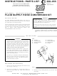 Graco PRO 3500SC Instructions-Parts List