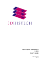 3D Histech Pannoramic 250 FLASH II User Manual