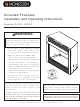 Monessen Hearth GCUF Series Installation And Operating Instructions Manual