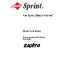 Sanyo Sprint SCP-8100 User Manual