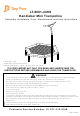 Jump Power LT-6001-44HS Assembly, Installation, Care,  Maintenance And User Instructions