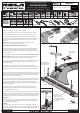 Rola TMX Series Fitting Instructions