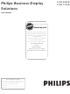 Philips 27HT4000D User Manual