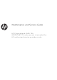 HP Chromebook x360 12b Maintenance And Service Manual