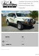 Ironman4x4 IUP002E Installation Instructions Manual