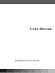 Denver PBS-20005 User Manual