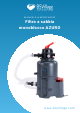 BSVILLAGE Azuro 2m3/h Installation, Assembly And Operation Manual