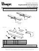 Wenger Keyboard Mount Assembly Instructions