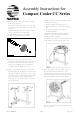 Fantech Compact Cooler CC Serie Assembly Instructions