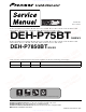 Pioneer DEH-P75BT Service Manual
