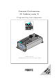 Festo Compact Performance CP-FB9-E Programming And Diagnosis